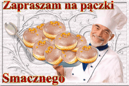 Zapraszam na pączki smacznego